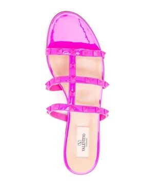 Valentino Garavani | Rockstud Slide Sandals